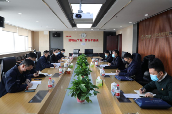 集團(tuán)黨委組織部、宣傳部到建管公司開(kāi)展疫情防控和  復(fù)工復(fù)產(chǎn)工作調(diào)研